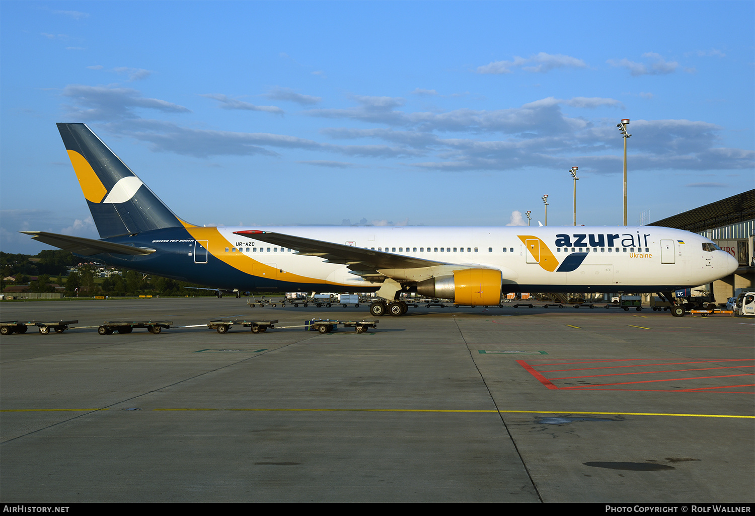 Aircraft Photo of UR-AZC | Boeing 767-37E/ER | Azur Air Ukraine | AirHistory.net #240294