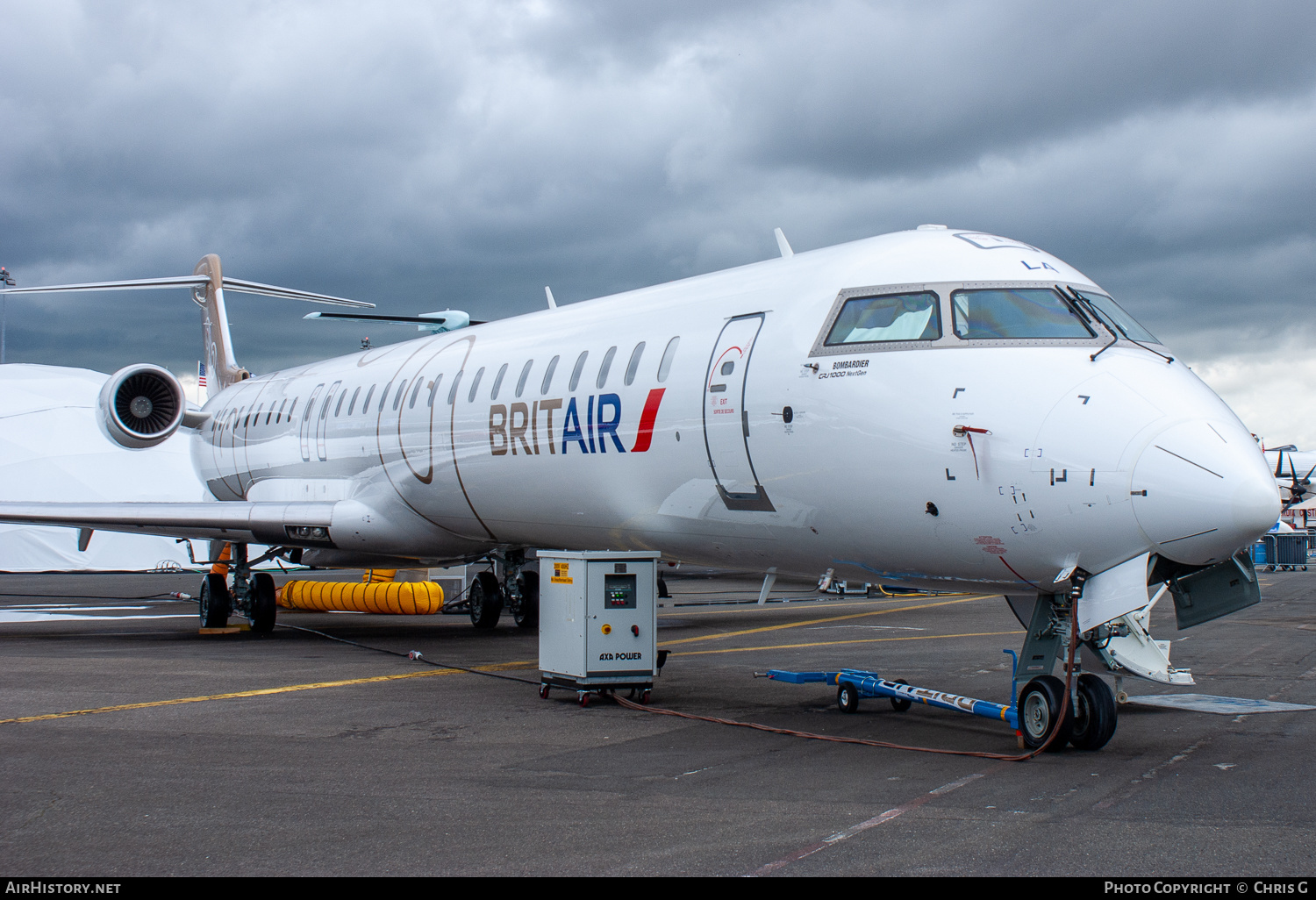 Aircraft Photo of F-HMLA | Bombardier CRJ-1000EL NG (CL-600-2E25) | Brit Air | AirHistory.net #240295