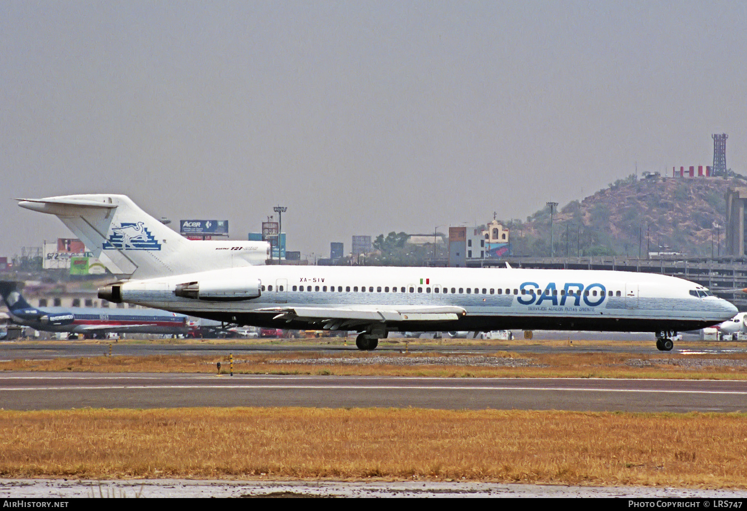Aircraft Photo of XA-SIV | Boeing 727-2Q8/Adv | SARO - Servicios Aéreos Rutas Oriente | AirHistory.net #240299