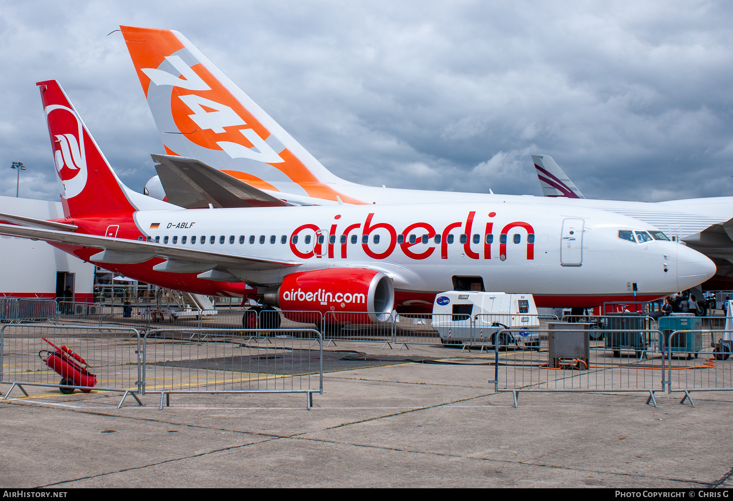 Aircraft Photo of D-ABLF | Boeing 737-76J | Air Berlin | AirHistory.net #240310
