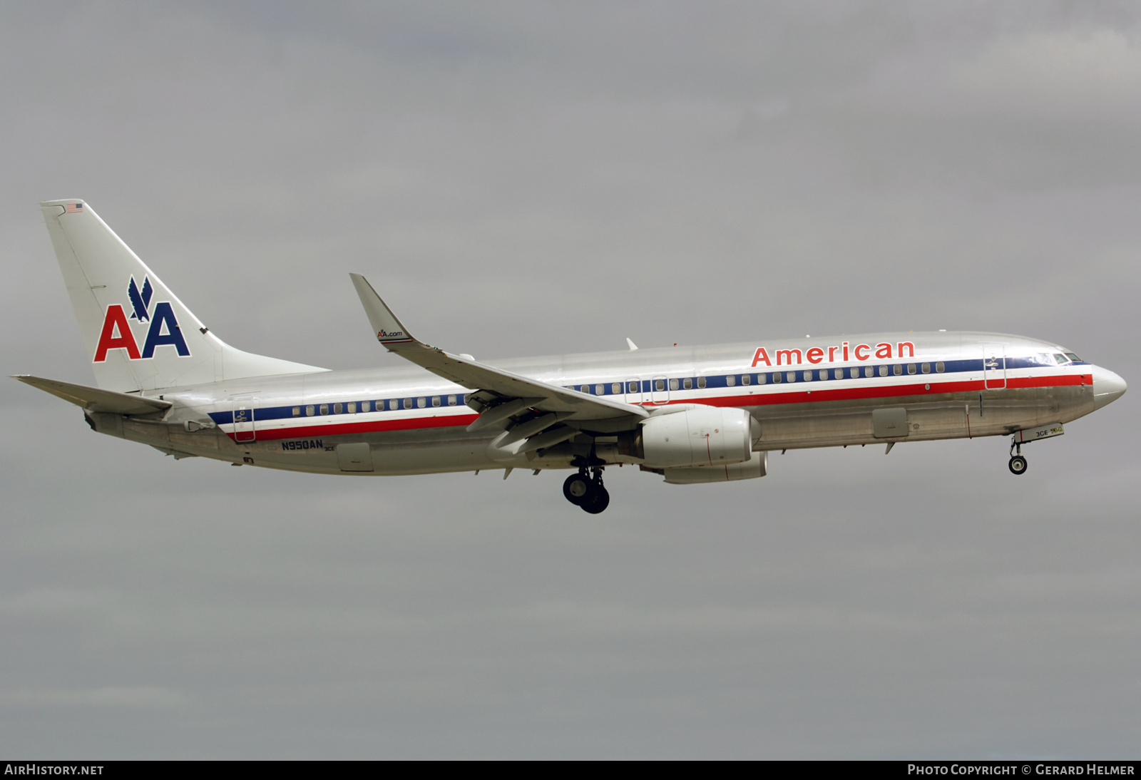 Aircraft Photo of N950AN | Boeing 737-823 | American Airlines | AirHistory.net #240323