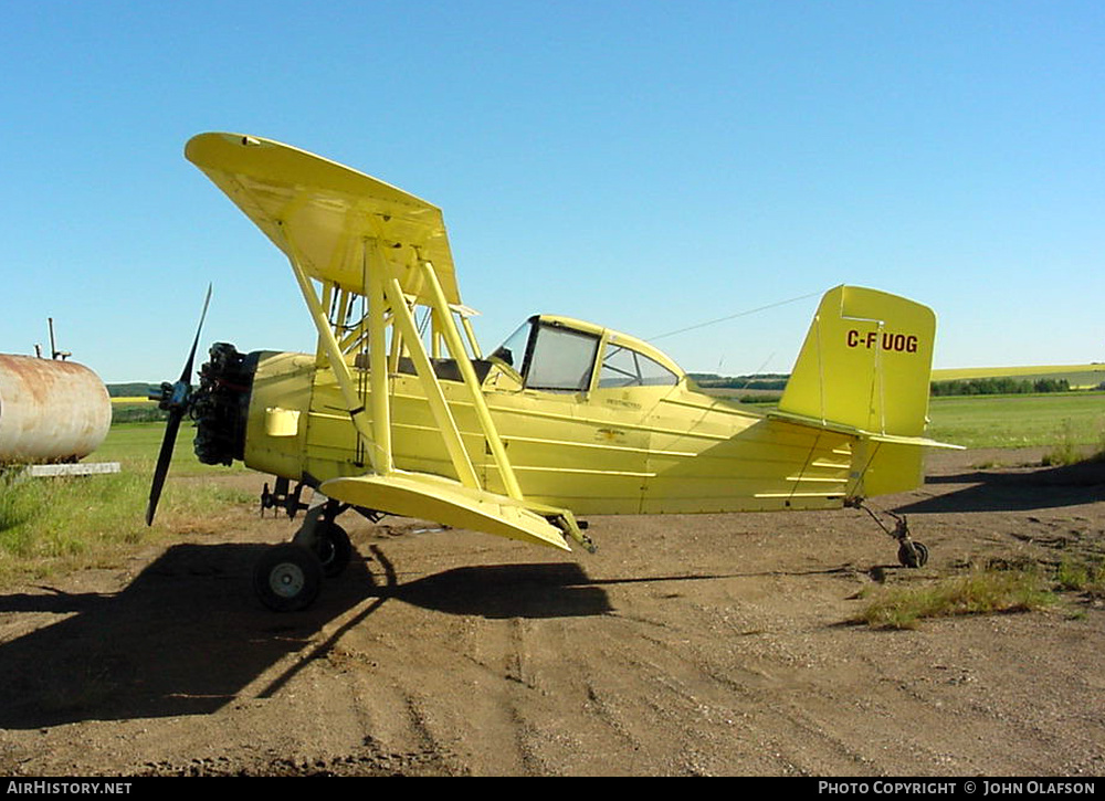 Aircraft Photo of C-FUOG | Schweitzer G-164A Ag-Cat | AirHistory.net #240356