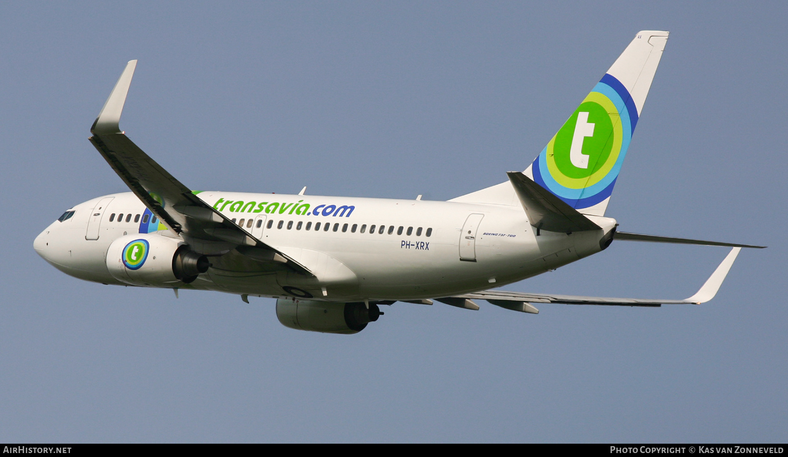 Aircraft Photo of PH-XRX | Boeing 737-7K2 | Transavia | AirHistory.net #240362
