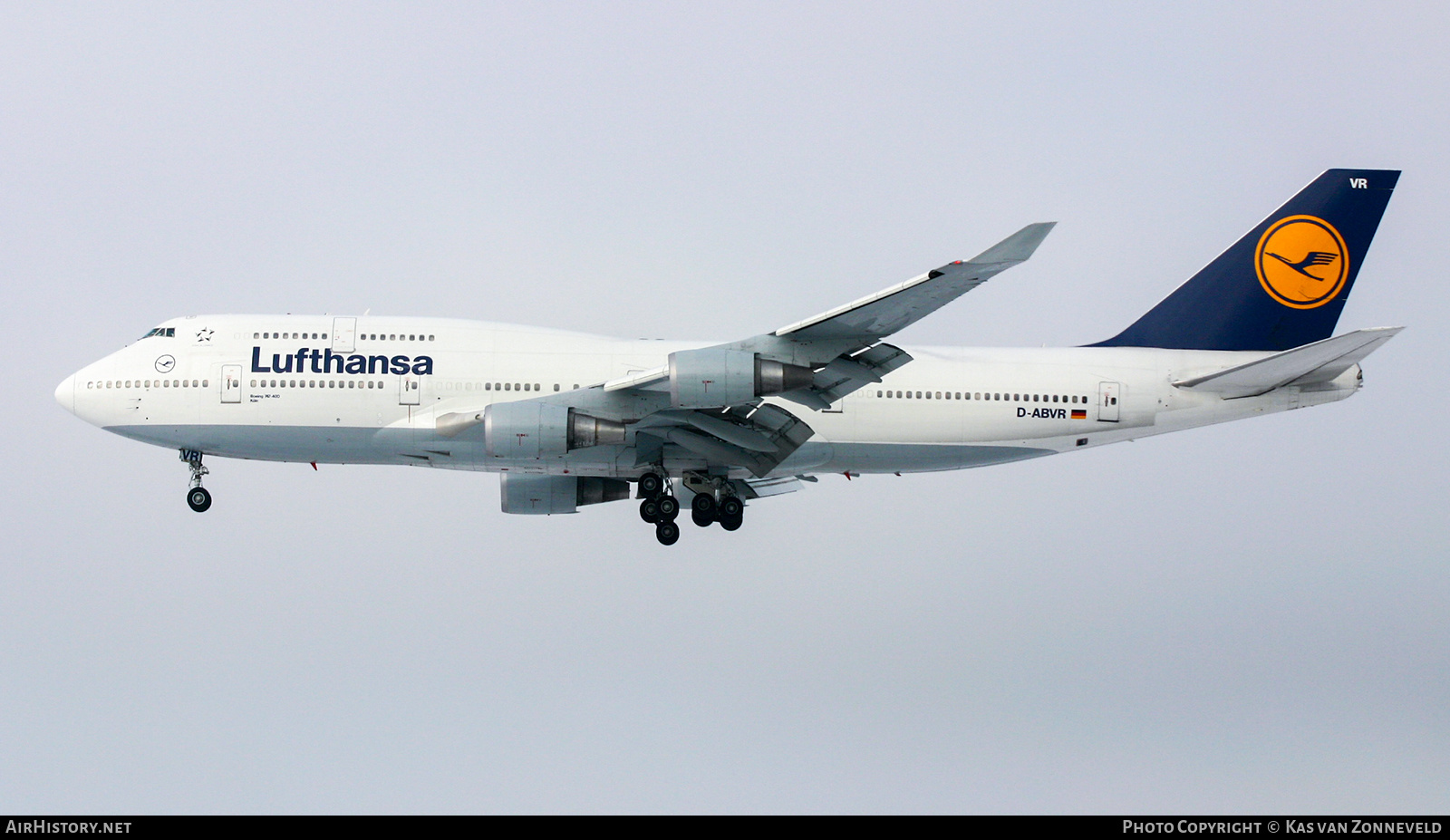 Aircraft Photo of D-ABVR | Boeing 747-430 | Lufthansa | AirHistory.net #240369