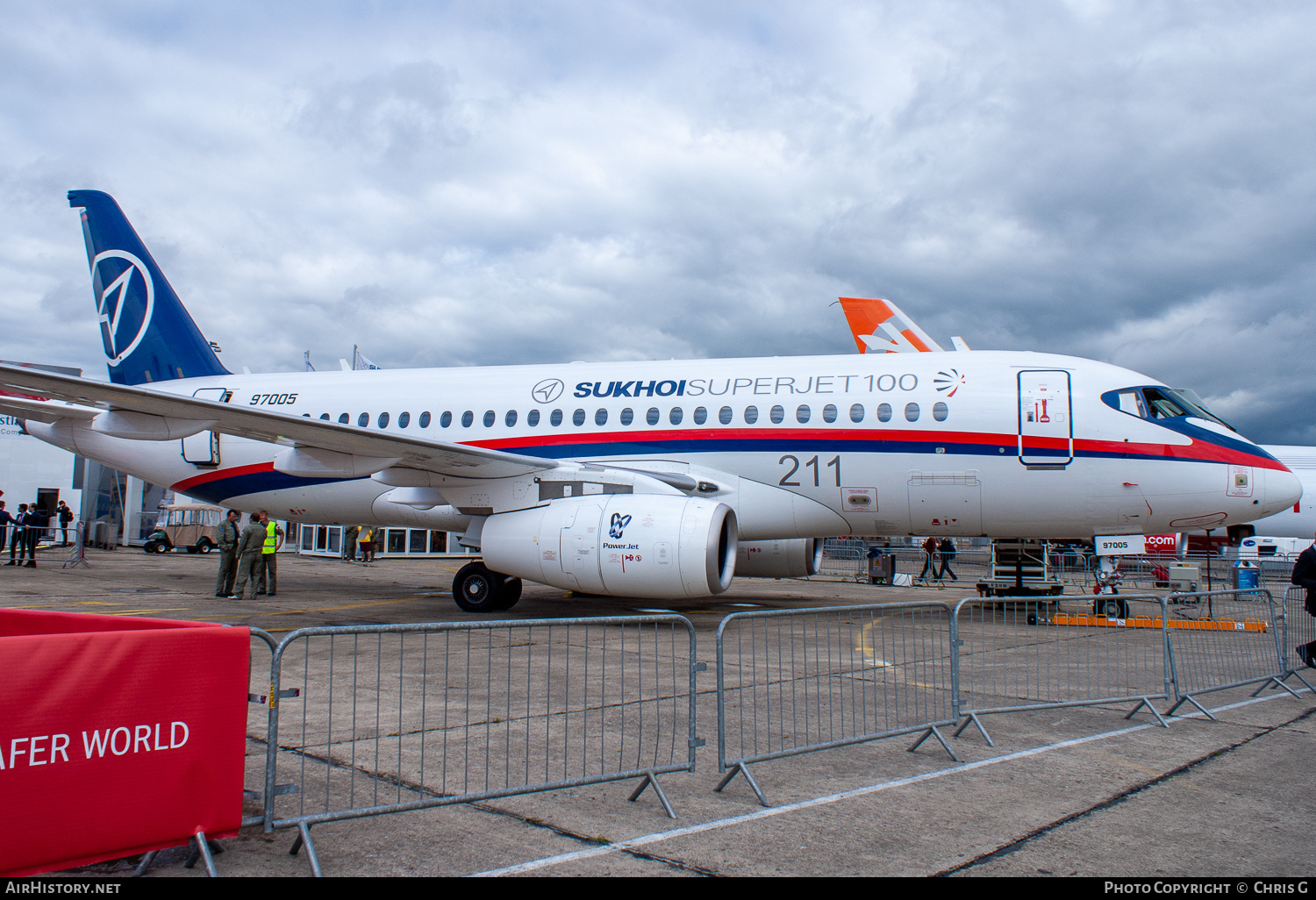 Aircraft Photo of 97005 | Sukhoi SSJ-100-95B Superjet 100 (RRJ-95B) | Sukhoi | AirHistory.net #240371