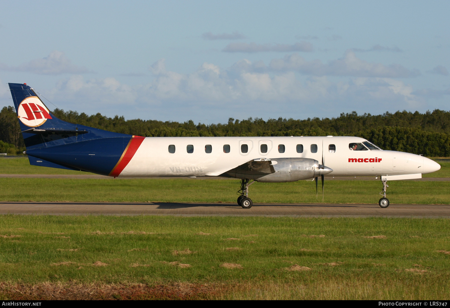 Aircraft Photo of VH-UUN | Fairchild SA-227AC Metro III | MacAir Airlines | AirHistory.net #240389