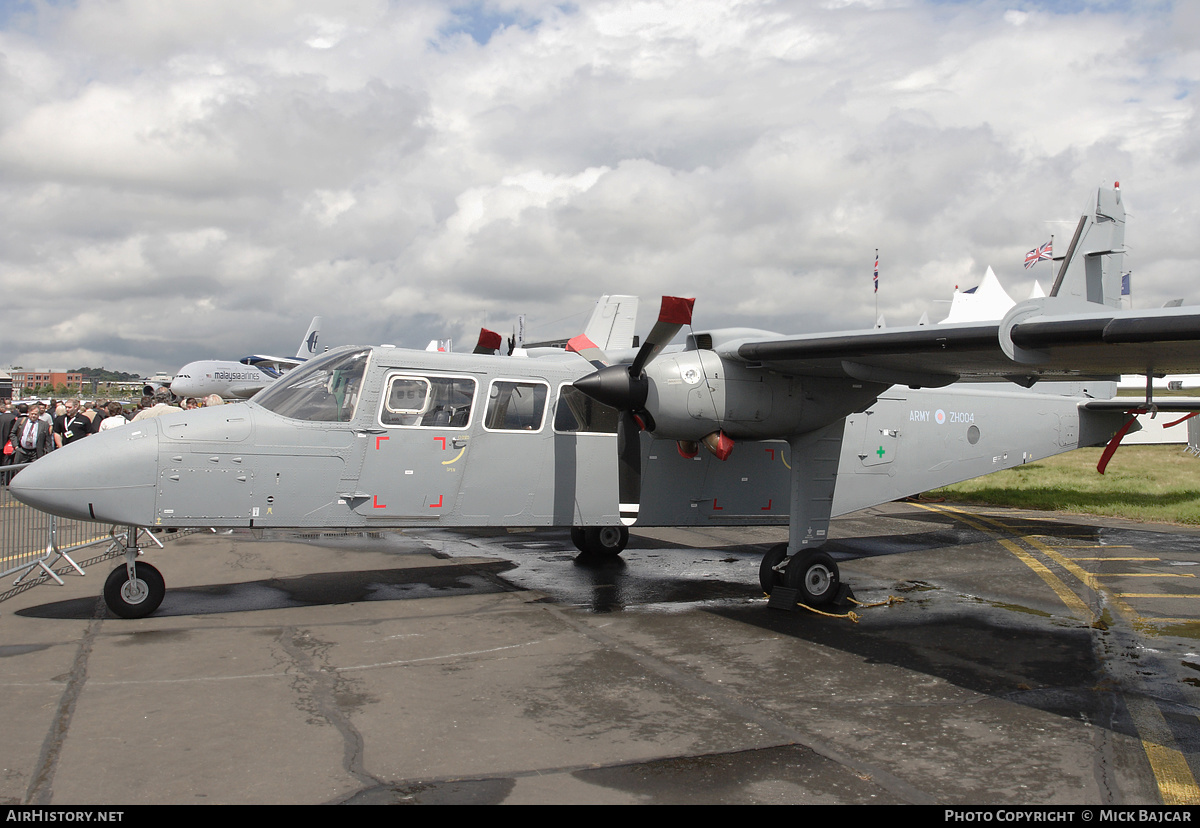 Aircraft Photo of ZH004 | Britten-Norman BN-2T-4S Defender T3 | UK - Army | AirHistory.net #240395