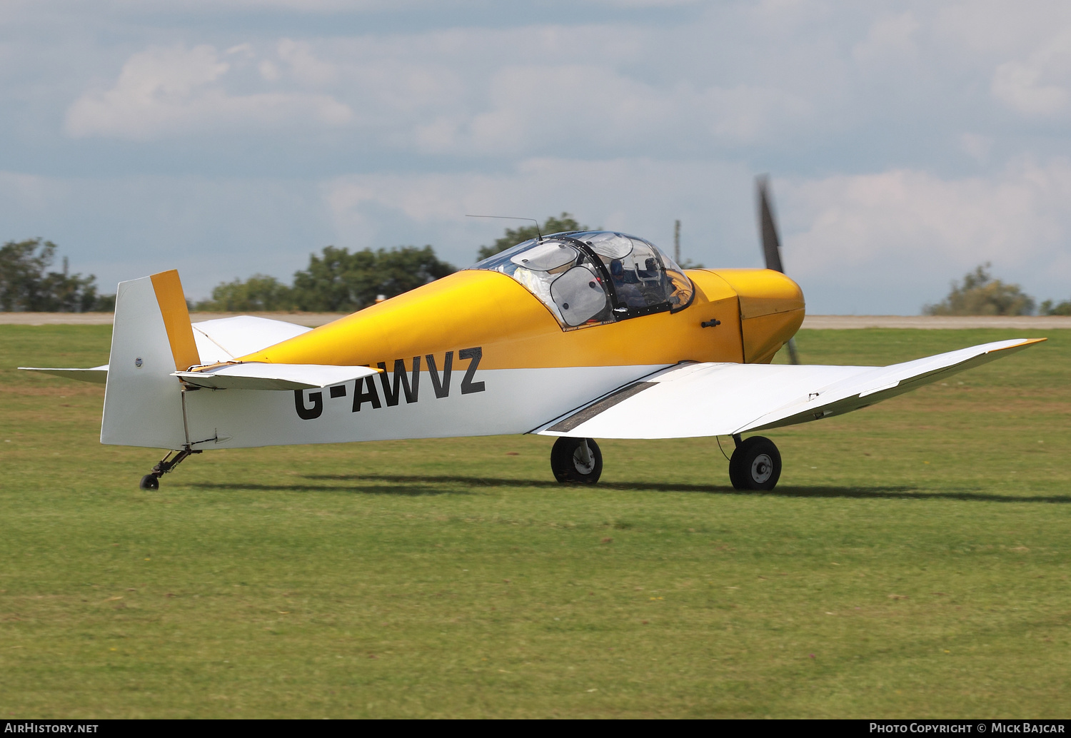 Aircraft Photo of G-AWVZ | Jodel D-112 | AirHistory.net #240403