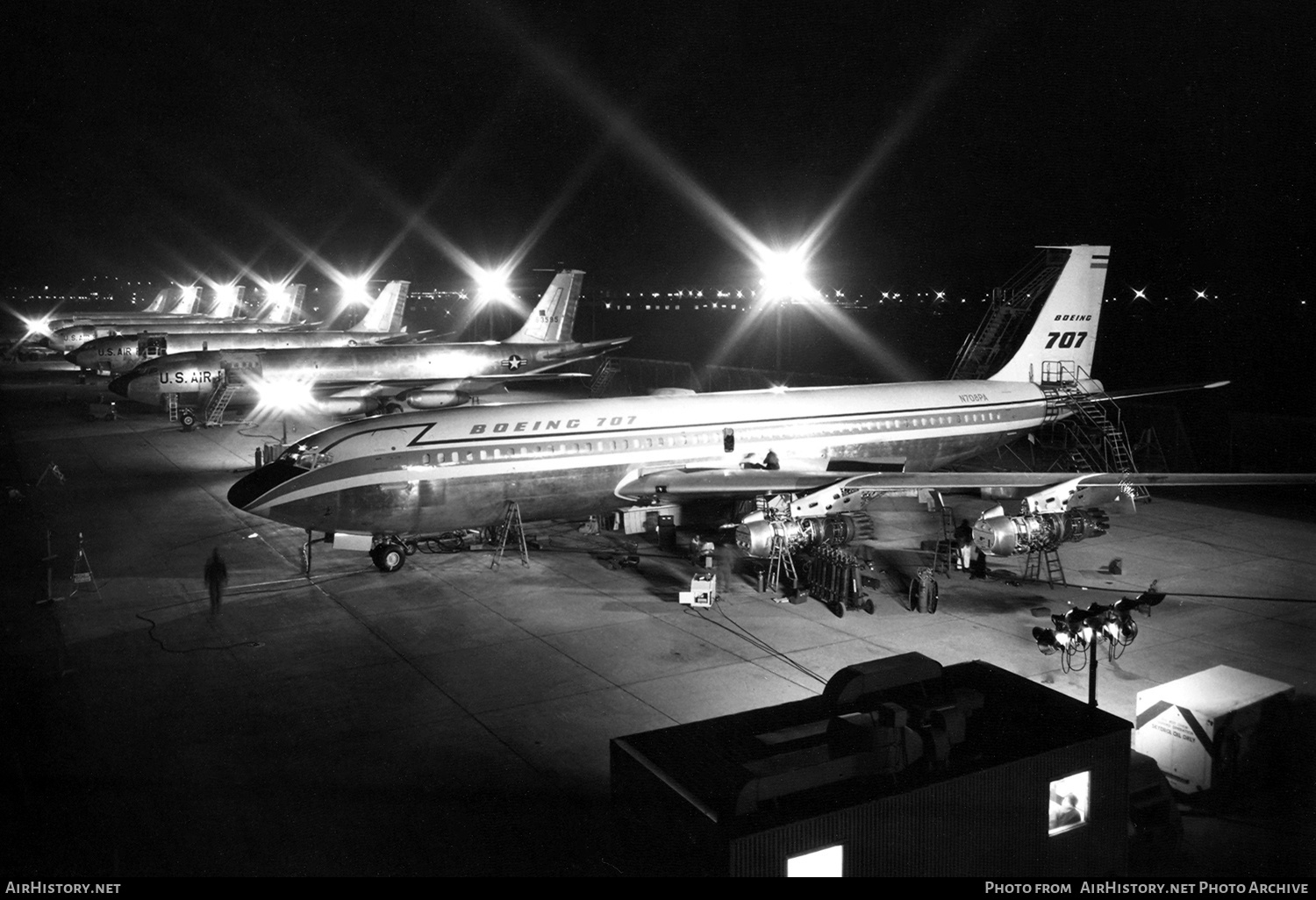 Aircraft Photo of N708PA | Boeing 707-121 | Boeing | AirHistory.net #240405