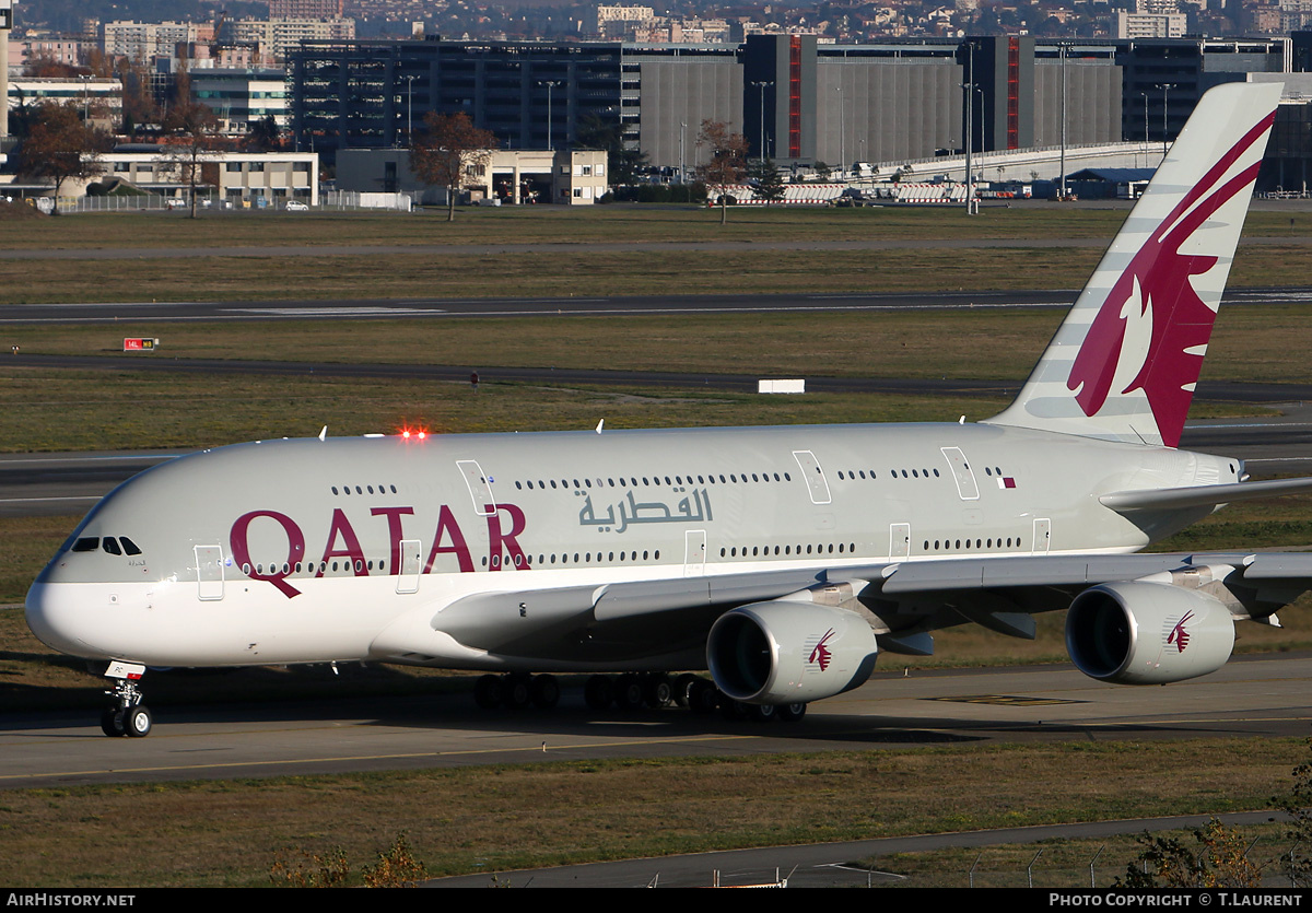 Aircraft Photo of F-WWAL | Airbus A380-861 | Qatar Airways | AirHistory.net #240414