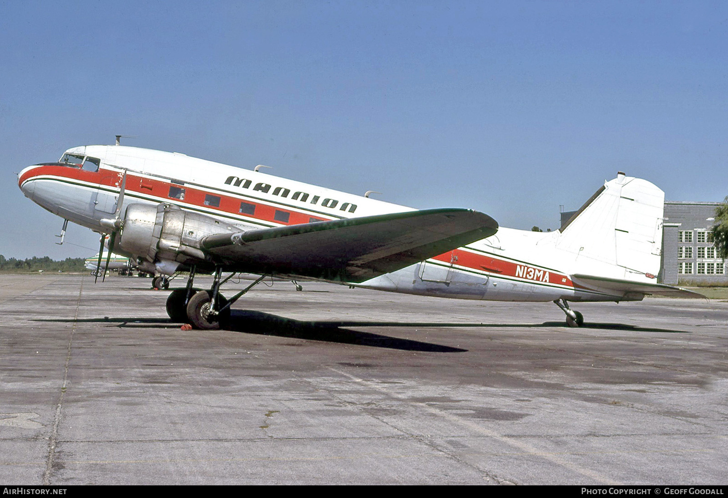 Aircraft Photo of N13MA | Douglas C-47D Skytrain | Mannion Air Charter | AirHistory.net #240419