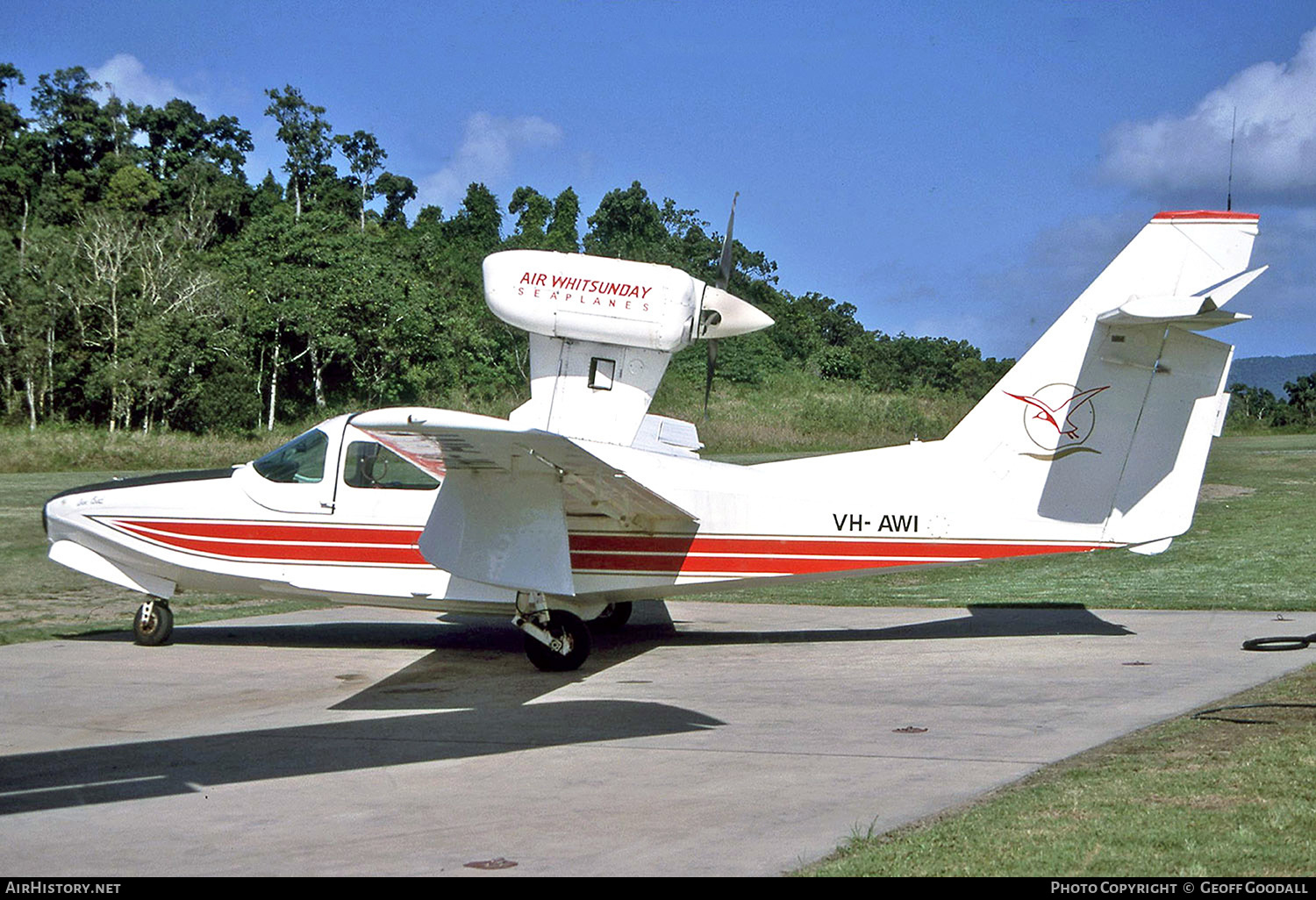 Aircraft Photo of VH-AWI | Lake LA-250 Renegade | Air Whitsunday | AirHistory.net #240428