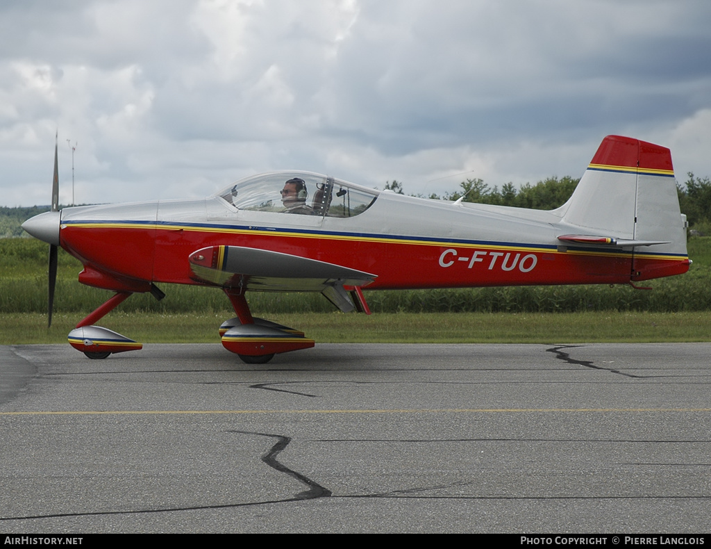 Aircraft Photo of C-FTUO | Van's RV-6 | AirHistory.net #240436