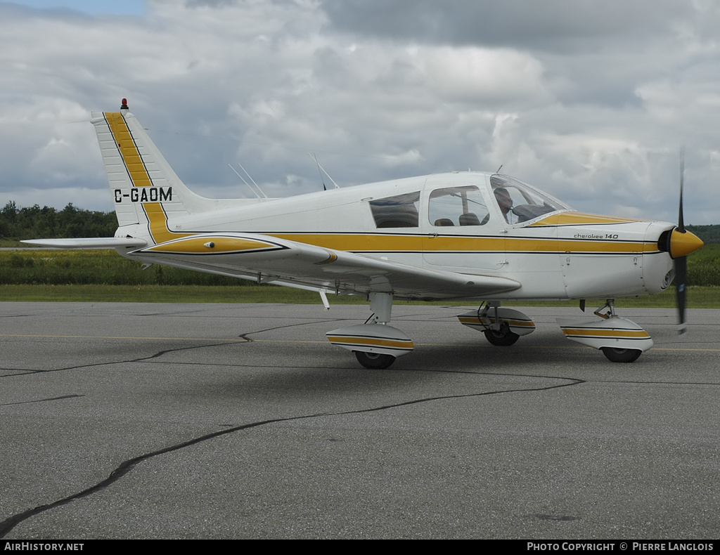 Aircraft Photo of C-GAOM | Piper PA-28-140 Cherokee | AirHistory.net #240451