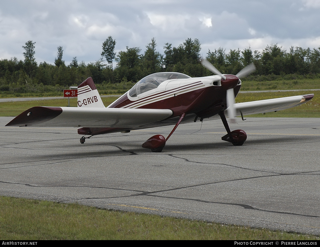 Aircraft Photo of C-GRVB | Van's RV-6 | AirHistory.net #240452