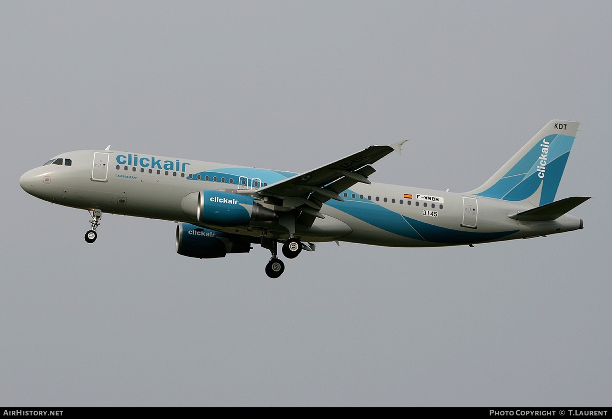 Aircraft Photo of F-WWBM | Airbus A320-216 | Clickair | AirHistory.net #240468