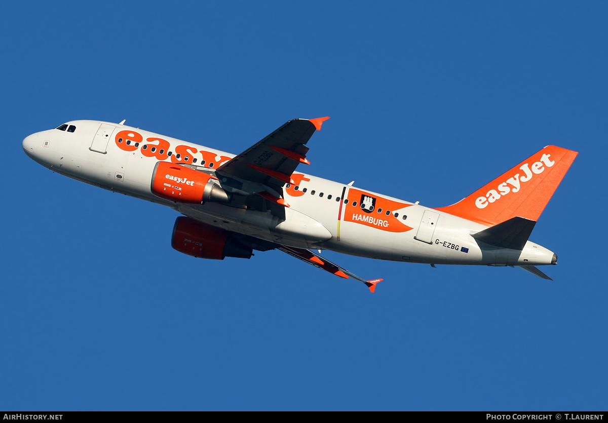 Aircraft Photo of G-EZBG | Airbus A319-111 | EasyJet | AirHistory.net #240469