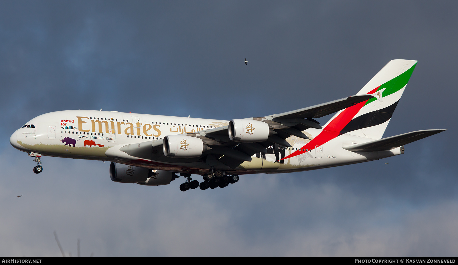Aircraft Photo of A6-EDG | Airbus A380-861 | Emirates | AirHistory.net #240476
