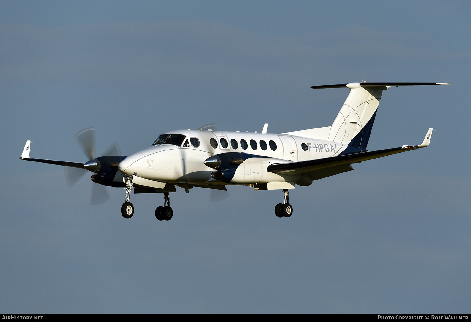 Aircraft Photo of F-HPGA | Hawker Beechcraft 350i King Air (B300) | AirHistory.net #240490