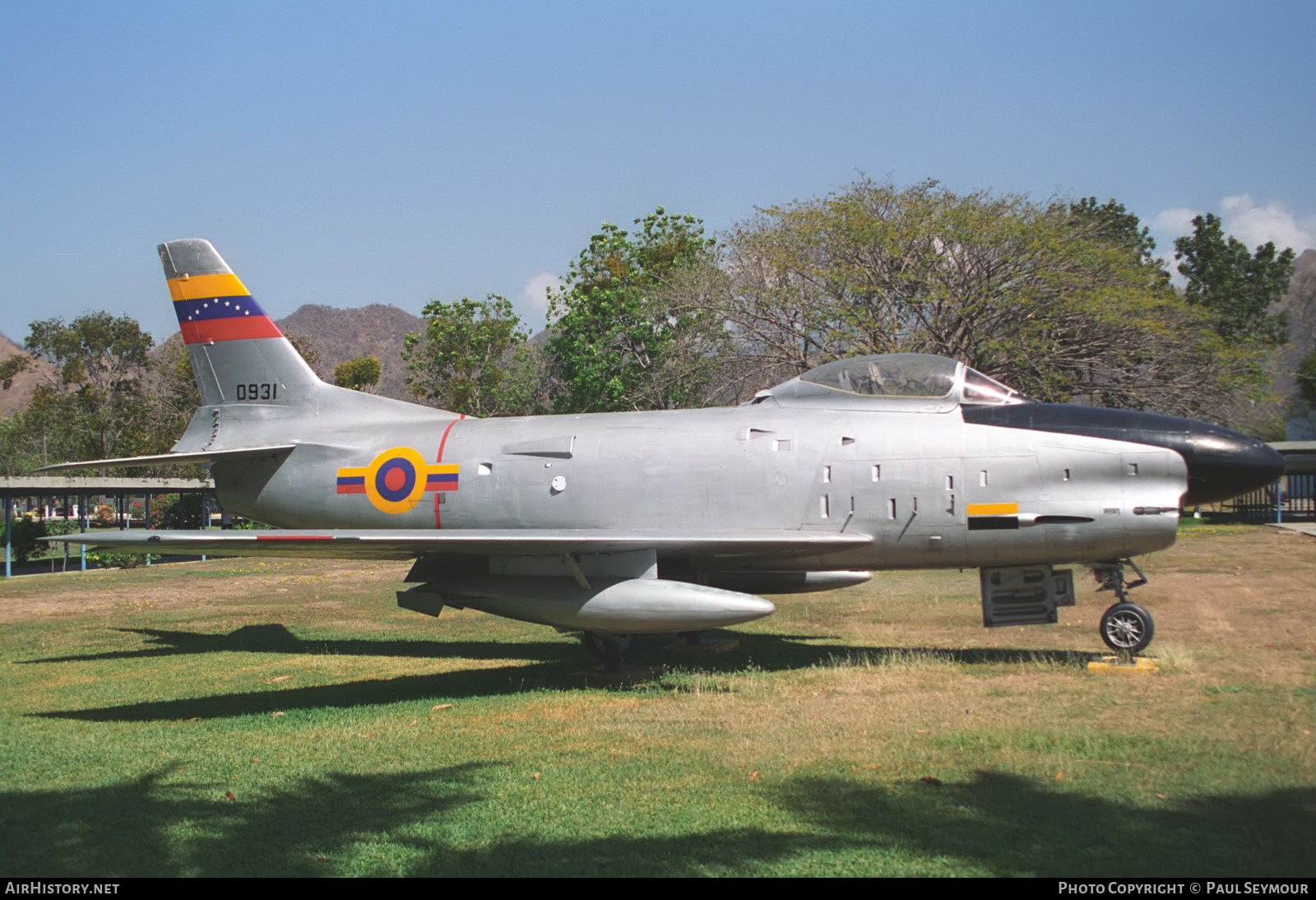 Aircraft Photo of 0931 | North American F-86K Sabre | Venezuela - Air Force | AirHistory.net #240493