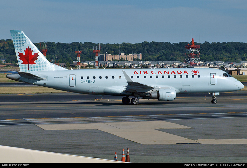 Aircraft Photo of C-FEKJ | Embraer 175LR (ERJ-170-200LR) | Air Canada | AirHistory.net #240496