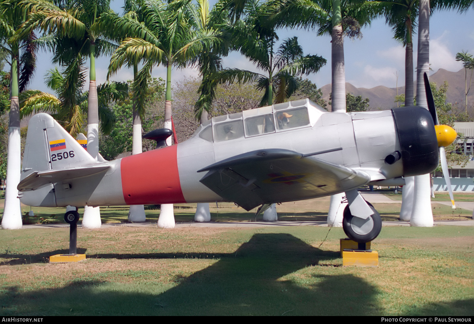 Aircraft Photo of 2506 | North American T-6G Texan | Venezuela - Air Force | AirHistory.net #240498