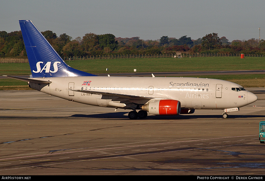 Aircraft Photo of LN-RRY | Boeing 737-683 | Scandinavian Airlines - SAS | AirHistory.net #240507