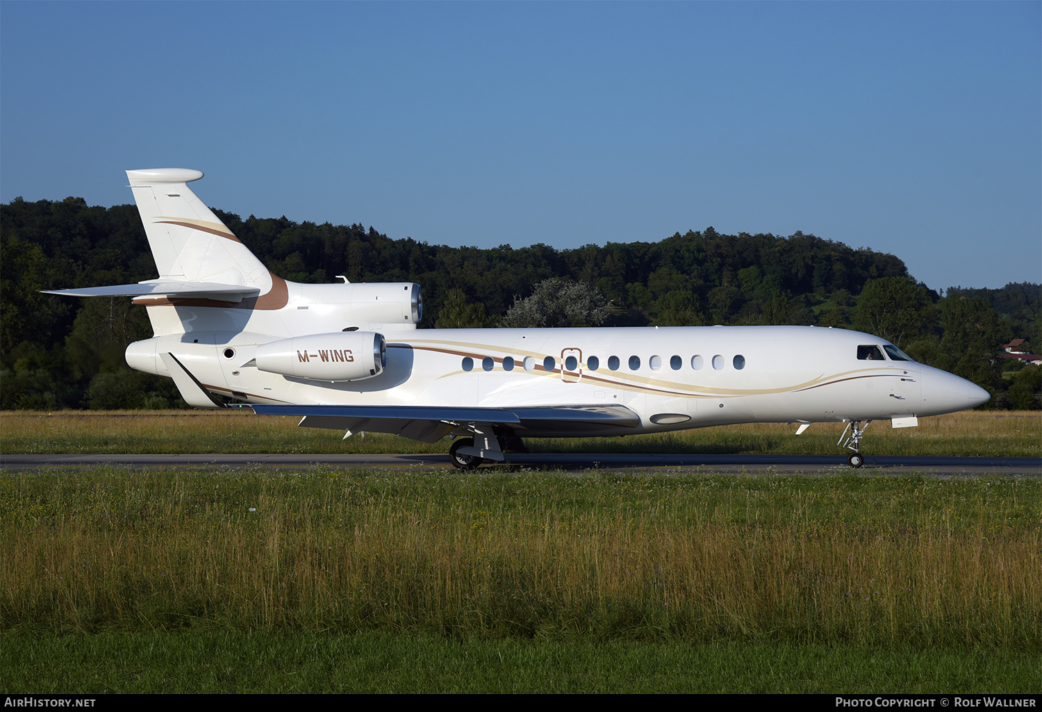 Aircraft Photo of M-WING | Dassault Falcon 7X | AirHistory.net #240509