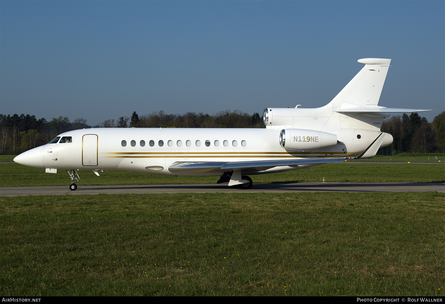 Aircraft Photo of N119NE | Dassault Falcon 7X | AirHistory.net #240517