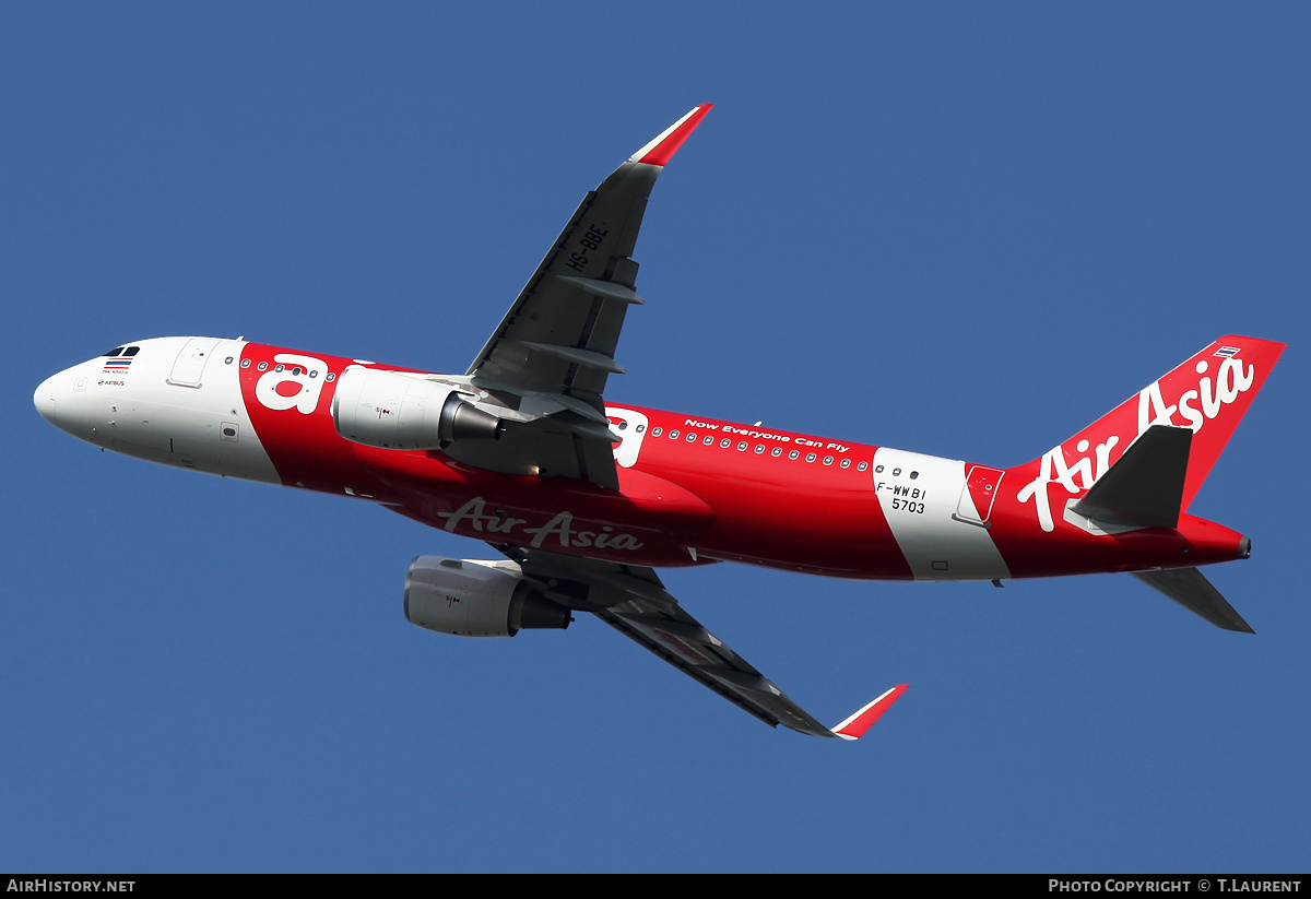 Aircraft Photo of F-WWBI | Airbus A320-216 | AirAsia | AirHistory.net #240528