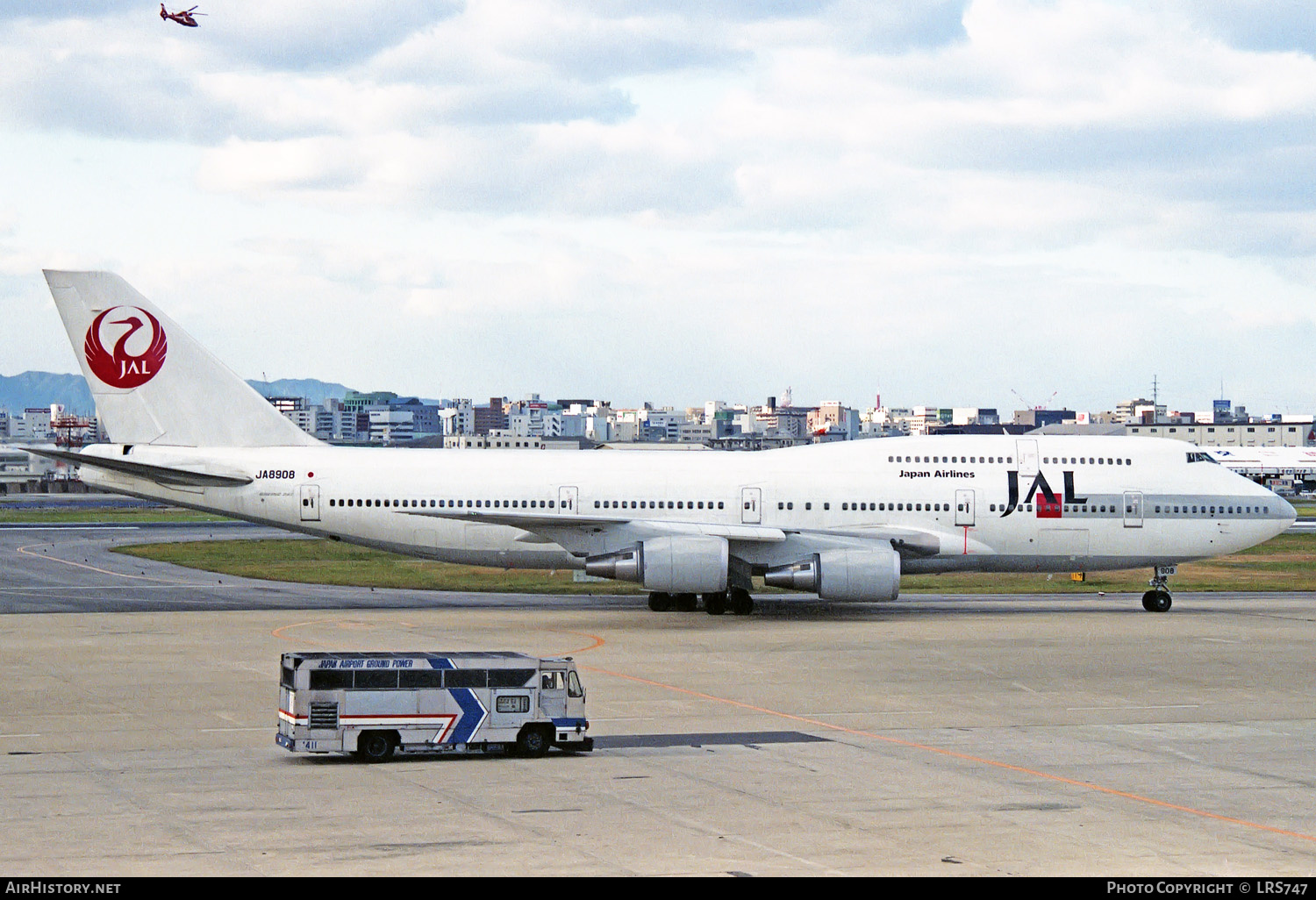 Aircraft Photo of JA8908 | Boeing 747-446D | Japan Airlines - JAL | AirHistory.net #240547