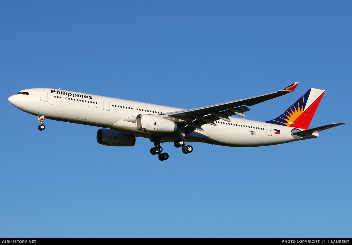 Aircraft Photo of F-WWYA | Airbus A330-343 | Philippine Airlines | AirHistory.net #240552