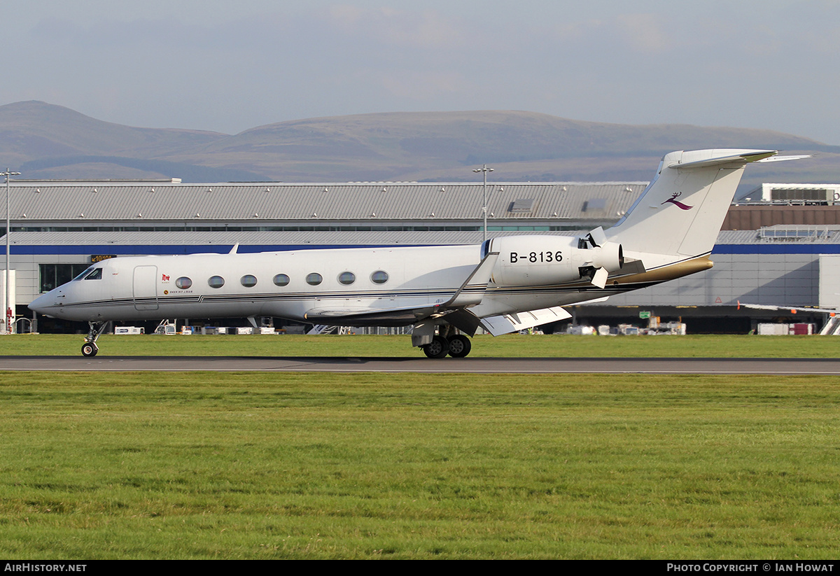 Aircraft Photo of B-8136 | Gulfstream Aerospace G-V-SP Gulfstream G550 | Deer Jet | AirHistory.net #240561