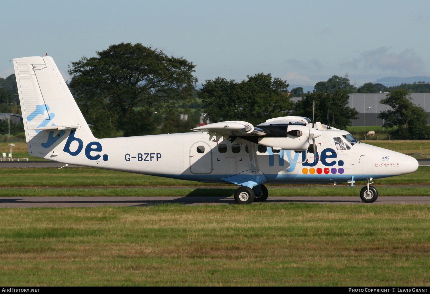 Aircraft Photo of G-BZFP | De Havilland Canada DHC-6-300 Twin Otter | Flybe | AirHistory.net #240564