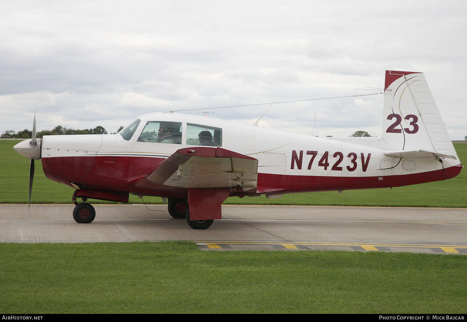Aircraft Photo of N7423V | Mooney M-20E | AirHistory.net #240570