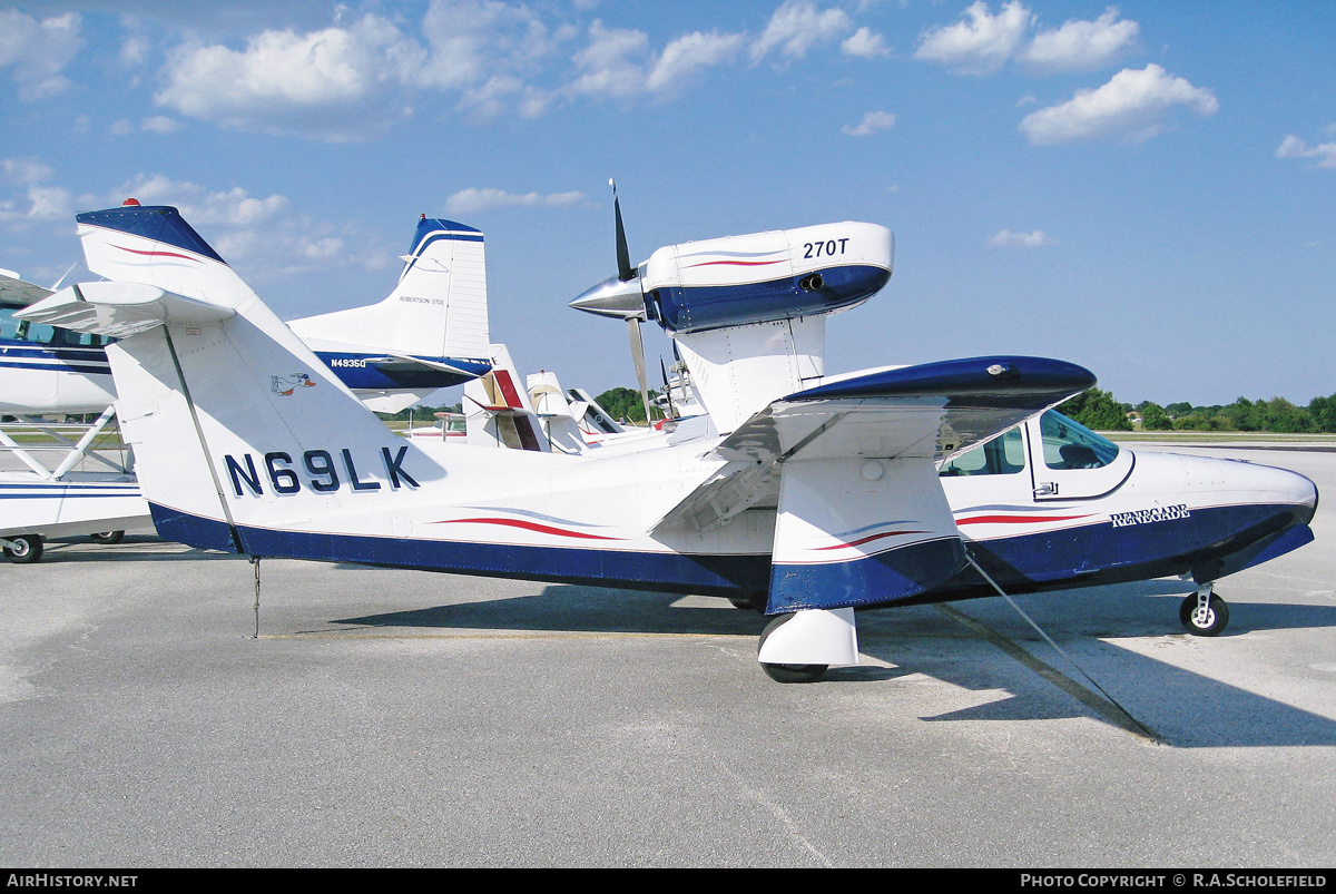 Aircraft Photo of N69LK | Lake LA-270 Turbo Renegade 270 | AirHistory.net #240580