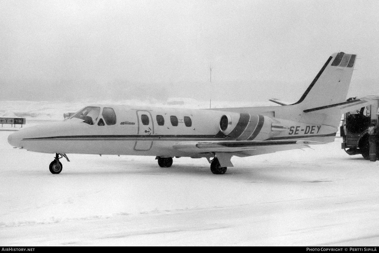 Aircraft Photo of SE-DEY | Cessna 500 Citation I | AirHistory.net #240581