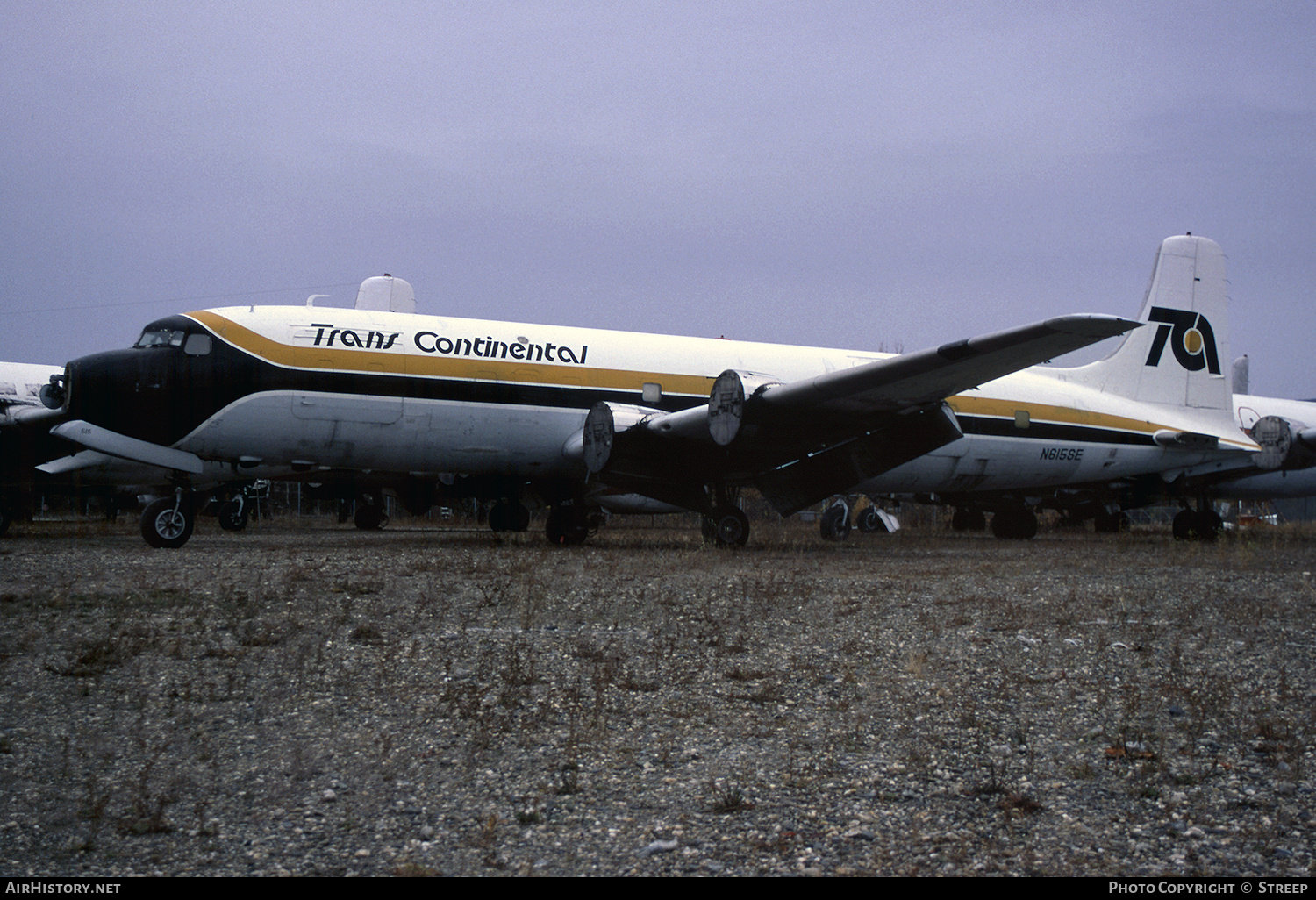 Aircraft Photo of N615SE | Douglas DC-6A | Trans Continental Airlines | AirHistory.net #240586