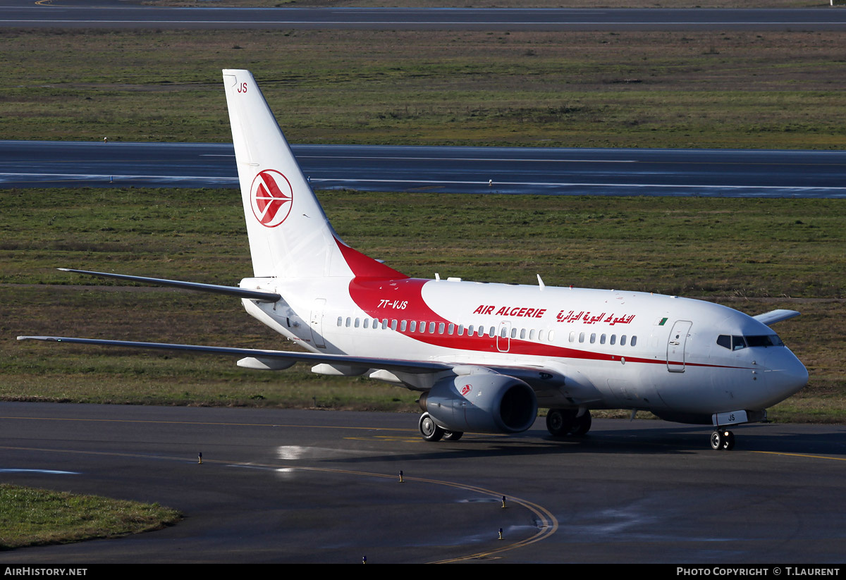 Aircraft Photo of 7T-VJS | Boeing 737-6D6 | Air Algérie | AirHistory.net #240594