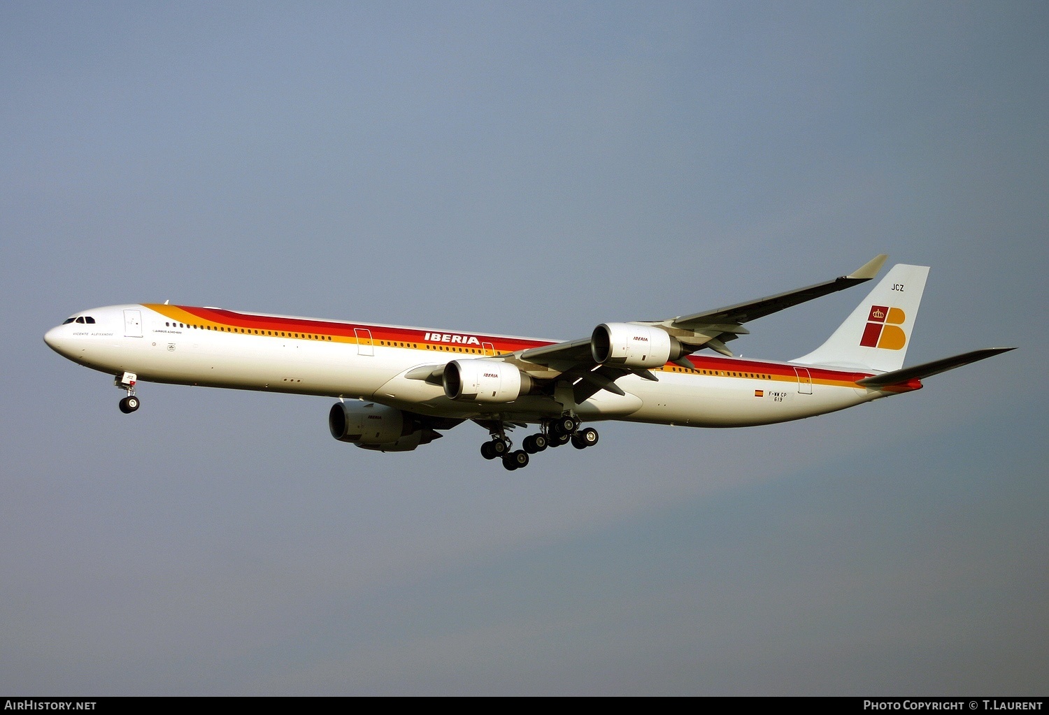 Aircraft Photo of F-WWCP | Airbus A340-642 | Iberia | AirHistory.net #240596