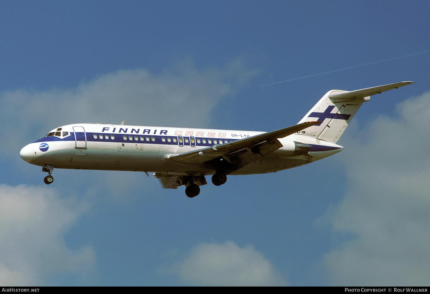 Aircraft Photo of OH-LYH | McDonnell Douglas DC-9-15/F | Finnair Cargo | AirHistory.net #240618