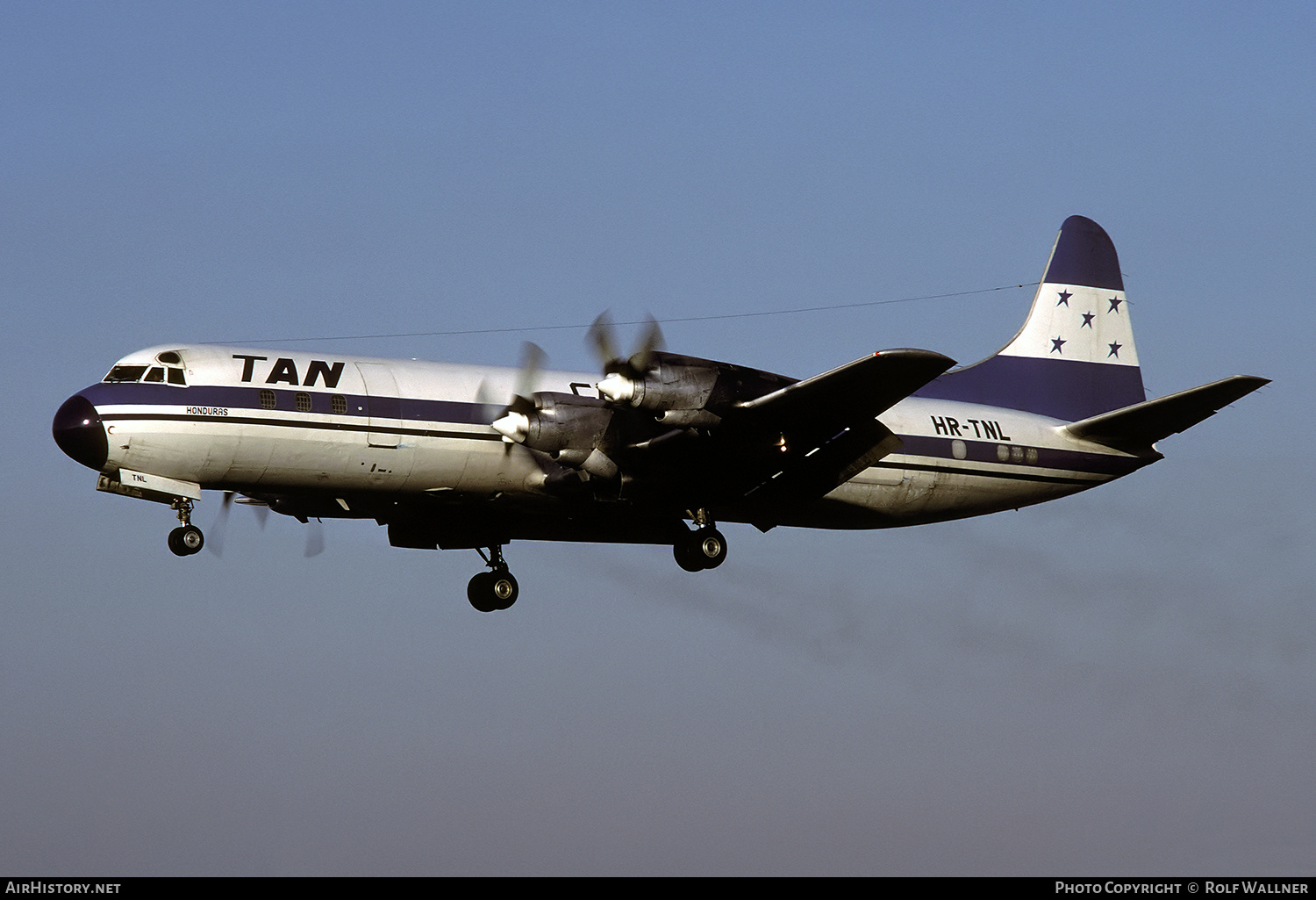 Aircraft Photo of HR-TNL | Lockheed L-188C(F) Electra | TAN Carga - Transportes Aereos Nacionales | AirHistory.net #240634