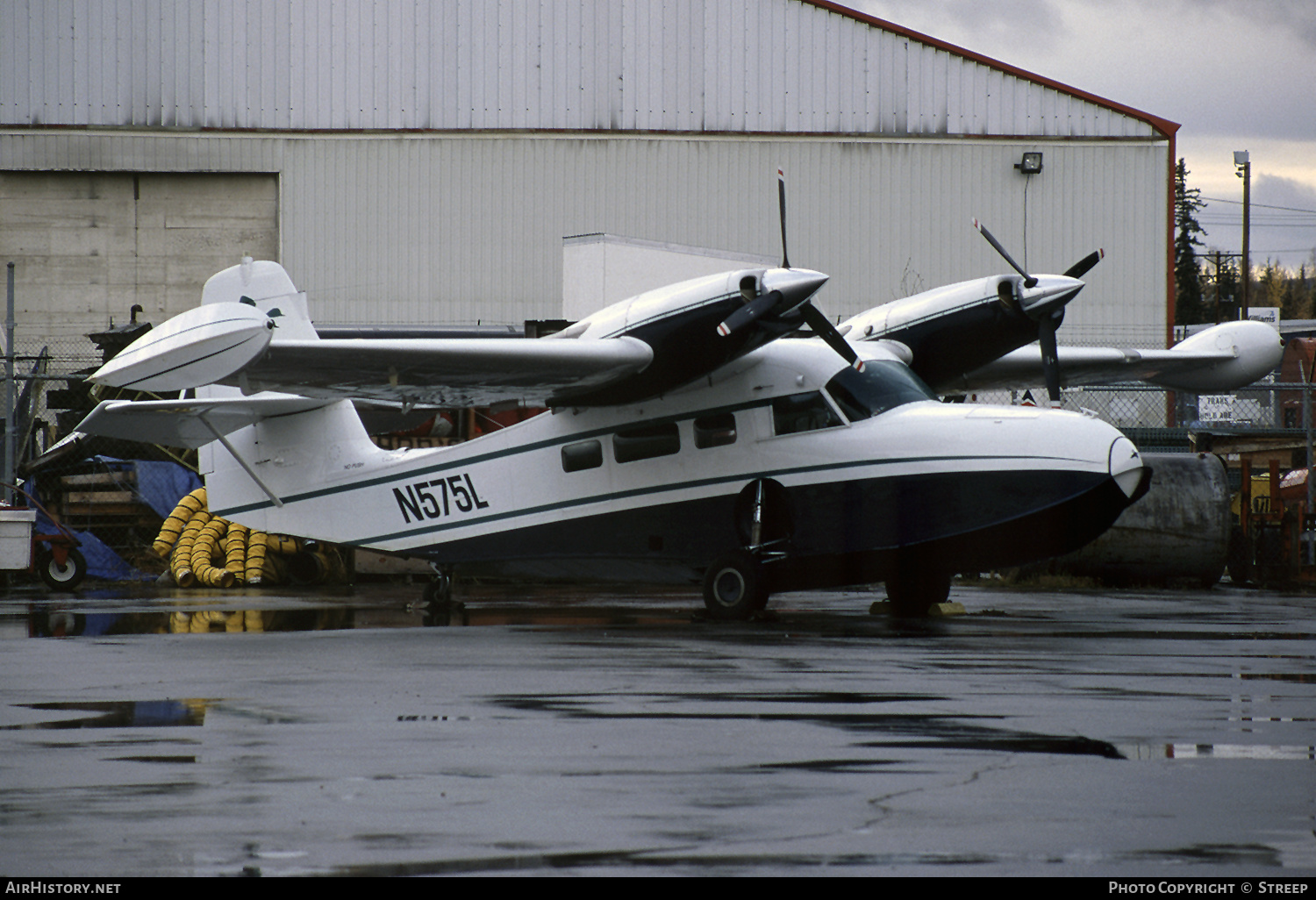 Aircraft Photo of N575L | McKinnon G-44 Super Widgeon | Frontier Flying Service | AirHistory.net #240642