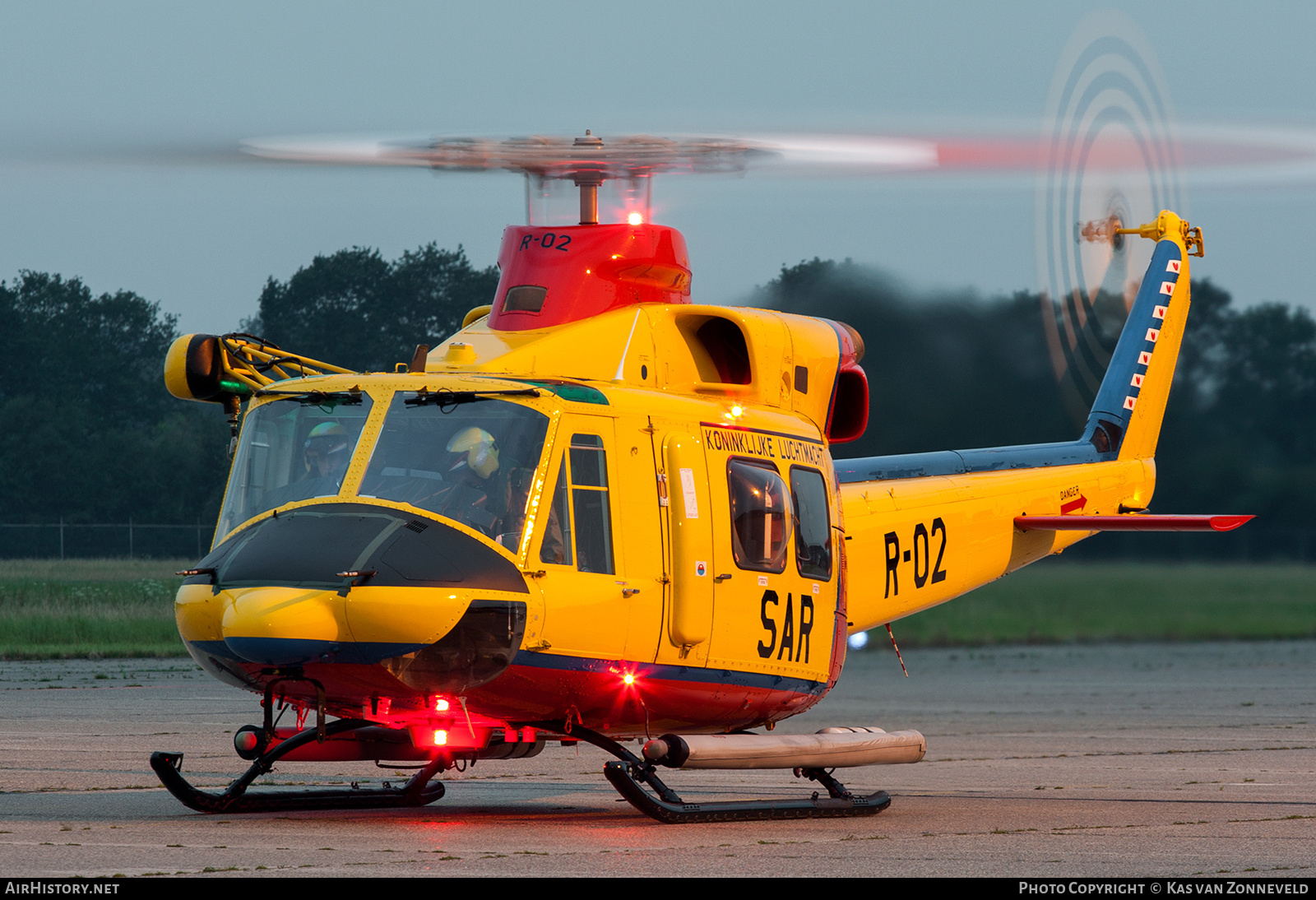 Aircraft Photo of R-02 | Agusta AB-412SP Grifone | Netherlands - Air Force | AirHistory.net #240663