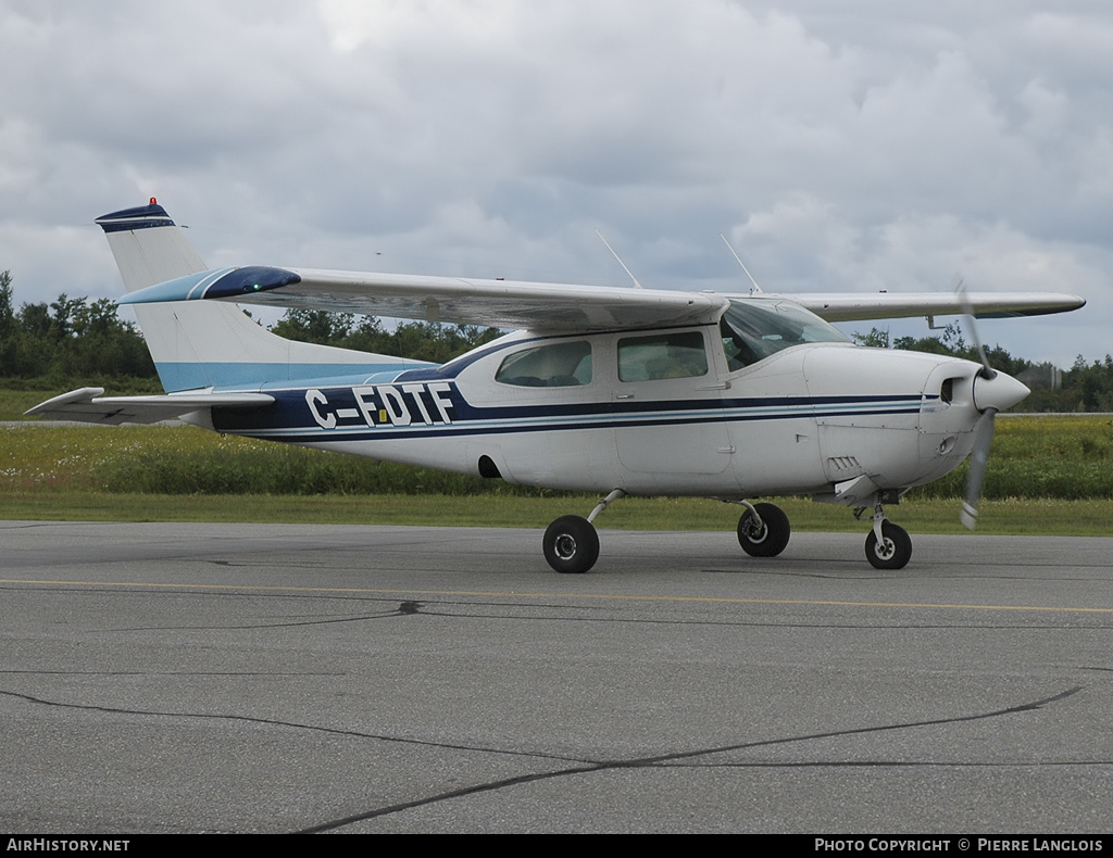 Aircraft Photo of C-FDTF | Cessna 210L Centurion | AirHistory.net #240687