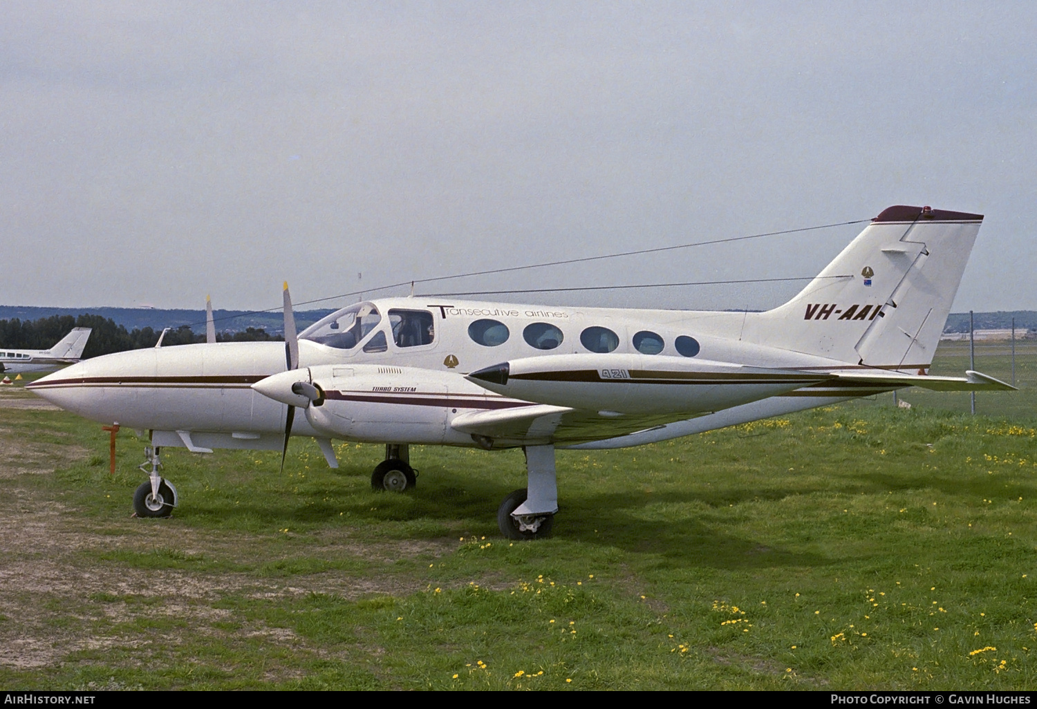 Aircraft Photo of VH-AAI | Cessna 421B Golden Eagle | Transecutive Airlines | AirHistory.net #240699
