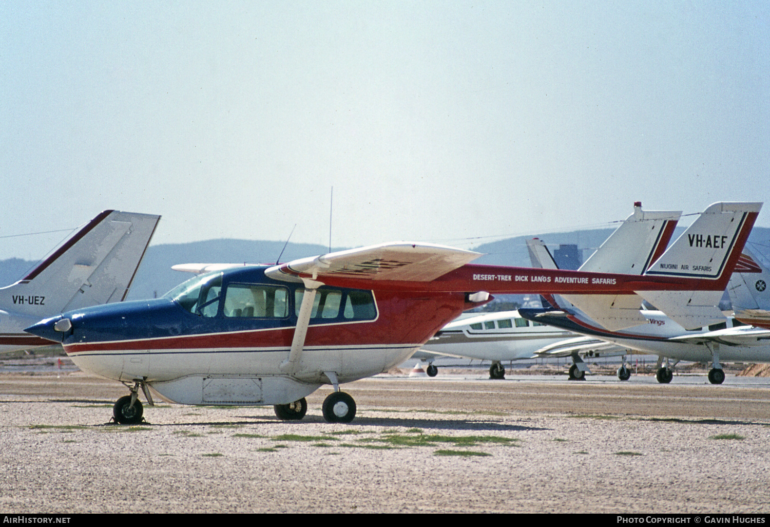 Aircraft Photo of VH-AEF | Cessna 337A Super Skymaster | Dick Lang's Desert-Trek Safaris | AirHistory.net #240700