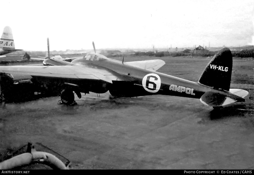 Aircraft Photo of VH-KLG | De Havilland D.H. 98 Mosquito PR41 | AirHistory.net #240736