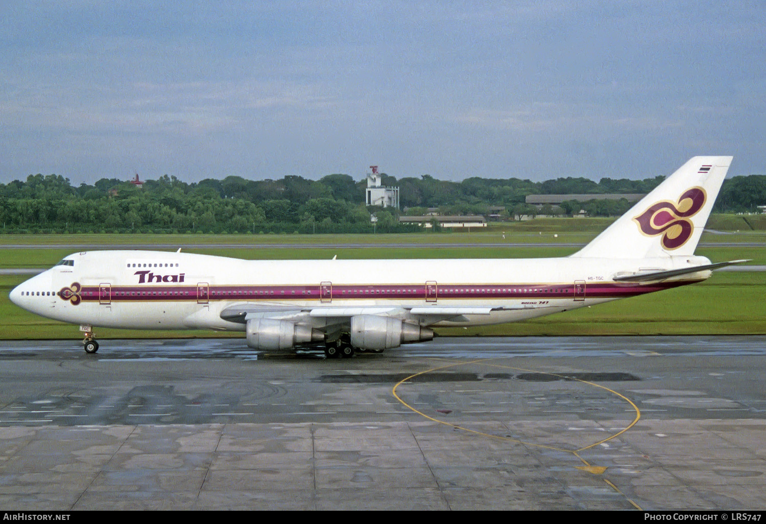 Aircraft Photo of HS-TGC | Boeing 747-2D7B | Thai Airways International | AirHistory.net #240757