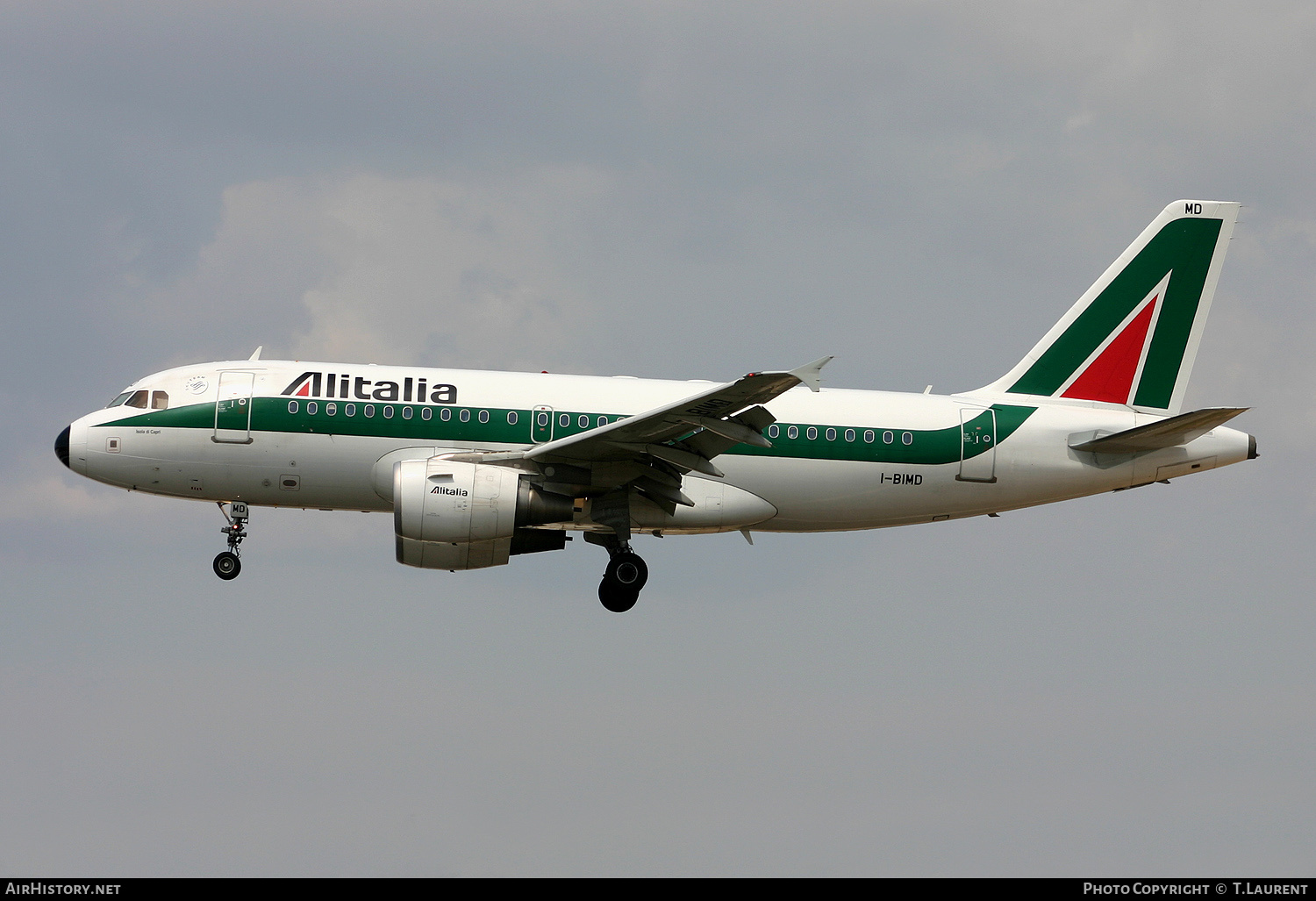 Aircraft Photo of I-BIMD | Airbus A319-112 | Alitalia | AirHistory.net #240767